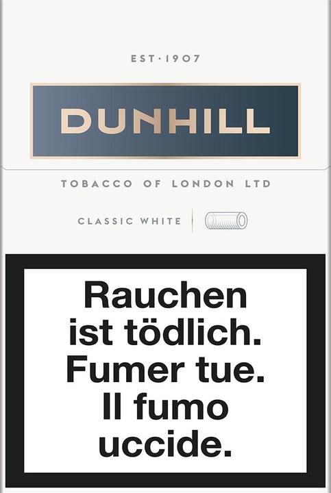 Dunhill International Scatola classica bianca (10 pz.)