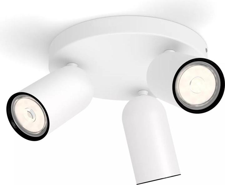 Immagine prodotto Philips Pongee opbouwspot - 3 lotti - wit (GU10)