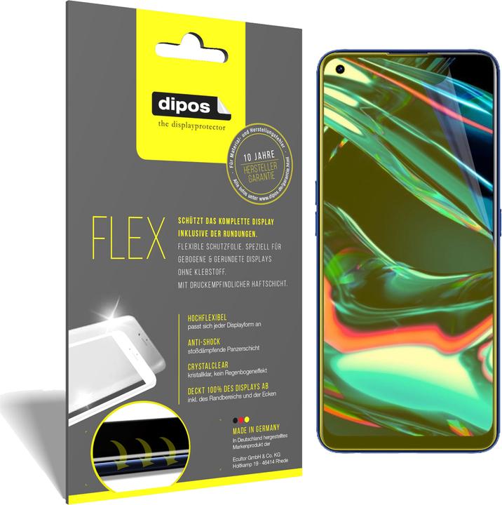 Actual product image Dipos Screen Protector Full-Cover 3D (3 Piece, Realme 7 Pro)