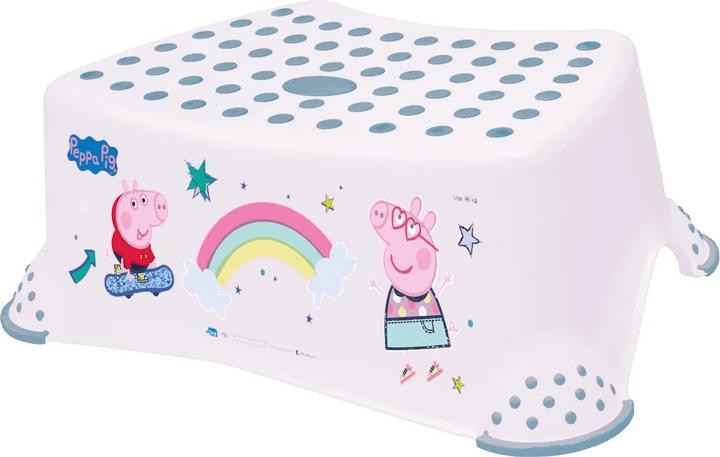 keeeper kids tabouret marchepied tomek "Peppa Pig", blanc nordique