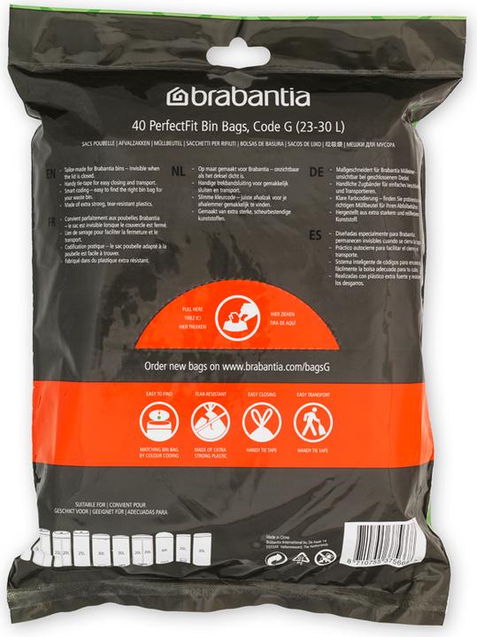 Productafbeelding Brabantia PerfectFit (40 x, 30 l)