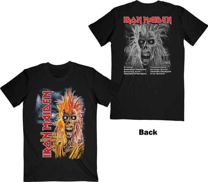 Actual product image Iron Maiden First Album Track list V.3. (S)