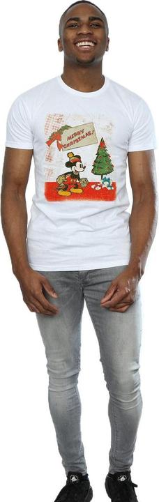 Immagine prodotto Disney Mickey Mouse Vintage Christmas Maglietta Uomo (XXL)