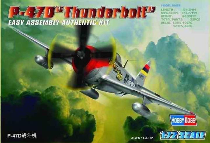 Image du produit Hobby Boss P-47D "Thunderbolt" (Ouragan)