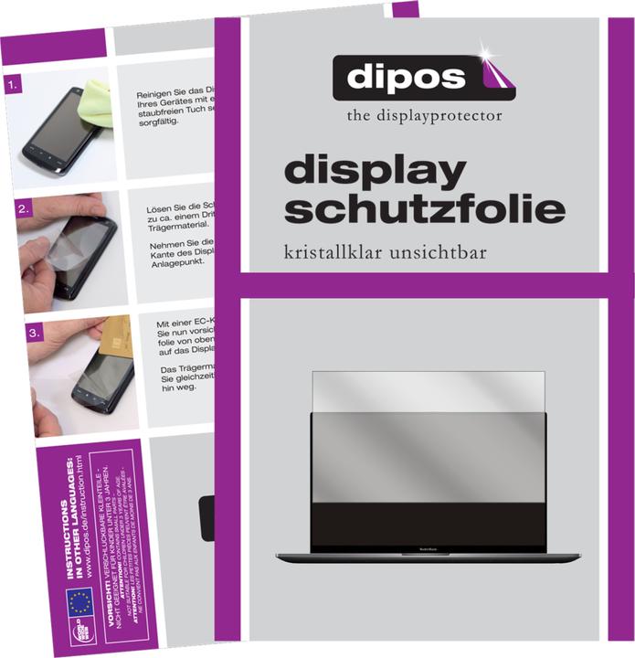Actual product image Dipos Screen Protector Crystalclear (16.10")
