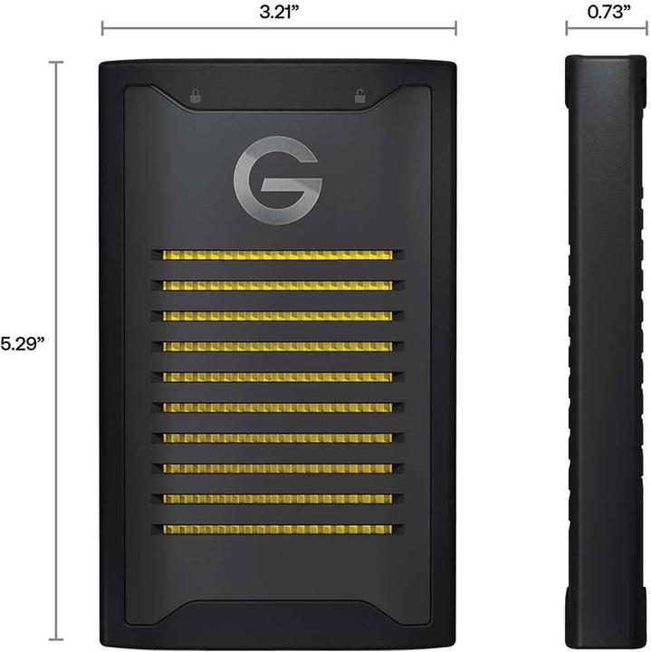 Image du produit SanDisk Professional G-Drive ArmorLock (2000 Go)