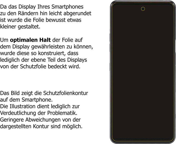 Actual product image Dipos Screen Protector 4-Way Privacy (1 Piece, LG Q92 5G)