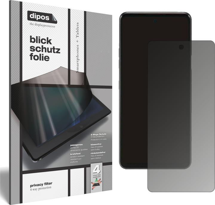 Actual product image Dipos Screen Protector 4-Way Privacy (1 Piece, LG Q92 5G)