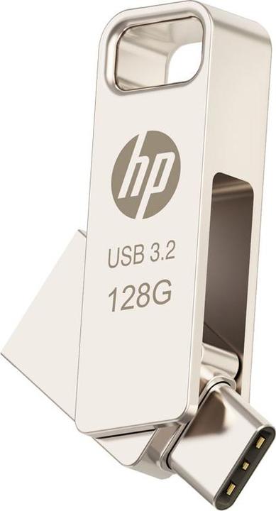 Actual product image PNY USB 3.2 HP 128GB X206C OTG TYPE-C METAL (128 GB, USB-A, USB-C)