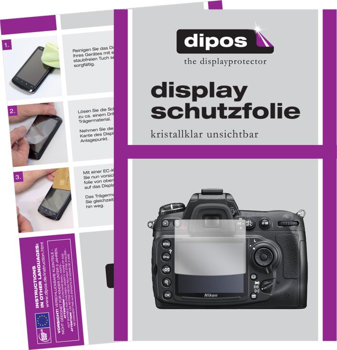 Produktbild Dipos Displayschutzfolie Crystalclear (Displayschutz, Nikon D300S)