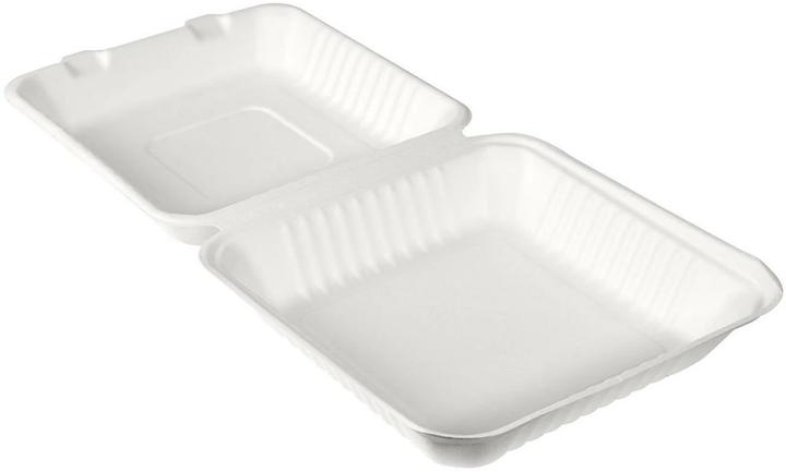 Actual product image Biopak Menu box undivided 1200 ml, 50 pieces (50 x)