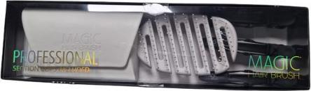 Immagine prodotto Magic Hair Brush Bianco con clip tagliate