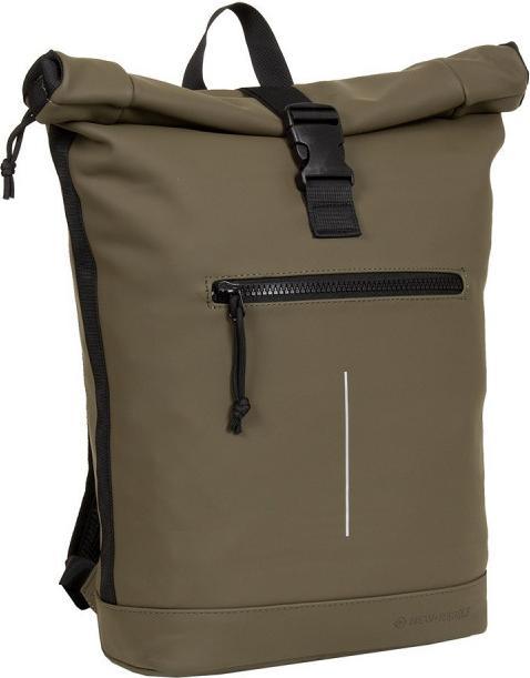 New Rebels Mart - New York Rolltop Backpack 16L Olive (16 l)