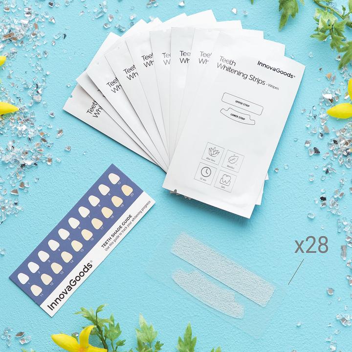 Image du produit InnovaGoods Bandes de blanchiment des dents Wripes (Languettes)
