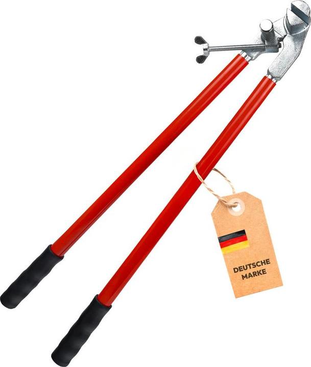 Produktbild Dönges Rinnenhalter-Biegezange, Länge 700 mm (700 mm)