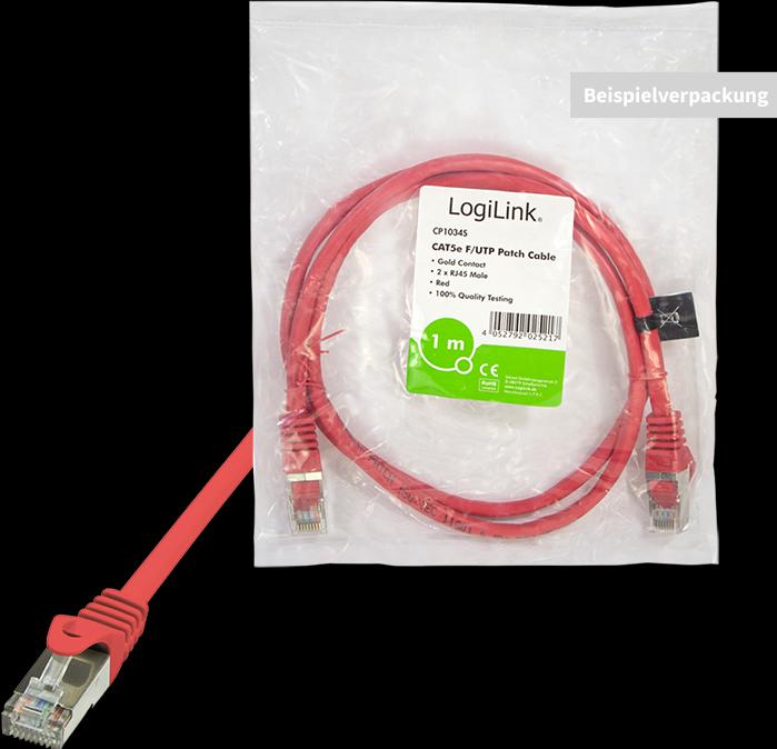 Produktbild LogiLink Netzwerkkabel (F/UTP, CAT5e, 5 m)