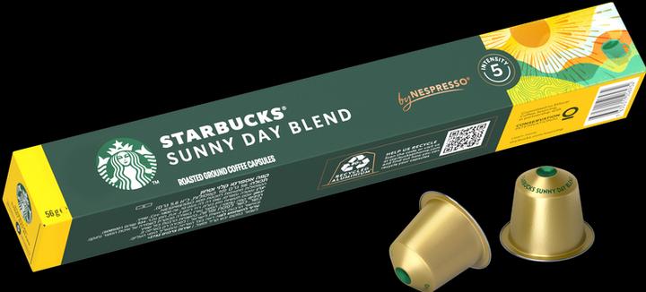 Produktbild Starbucks Sunny Day Blend by Nespresso, Blonde Roast Kaffee