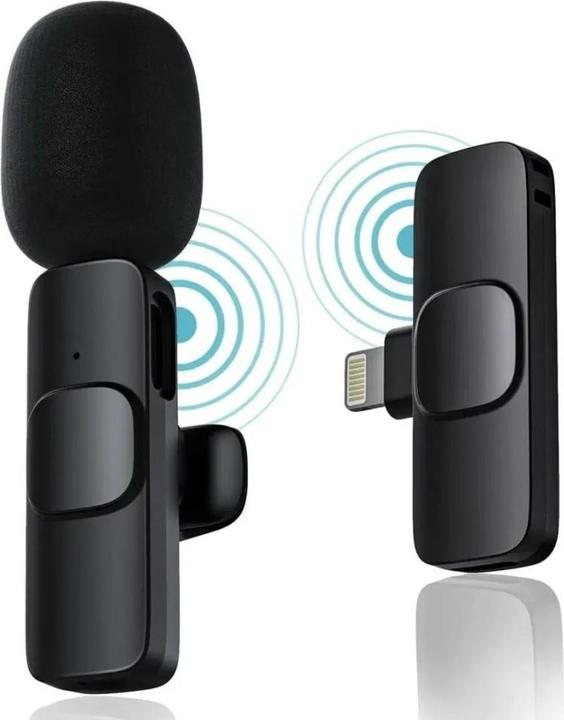 Immagine prodotto PowerGuard Mini microfono wireless Lightning Lavalier per iPhone