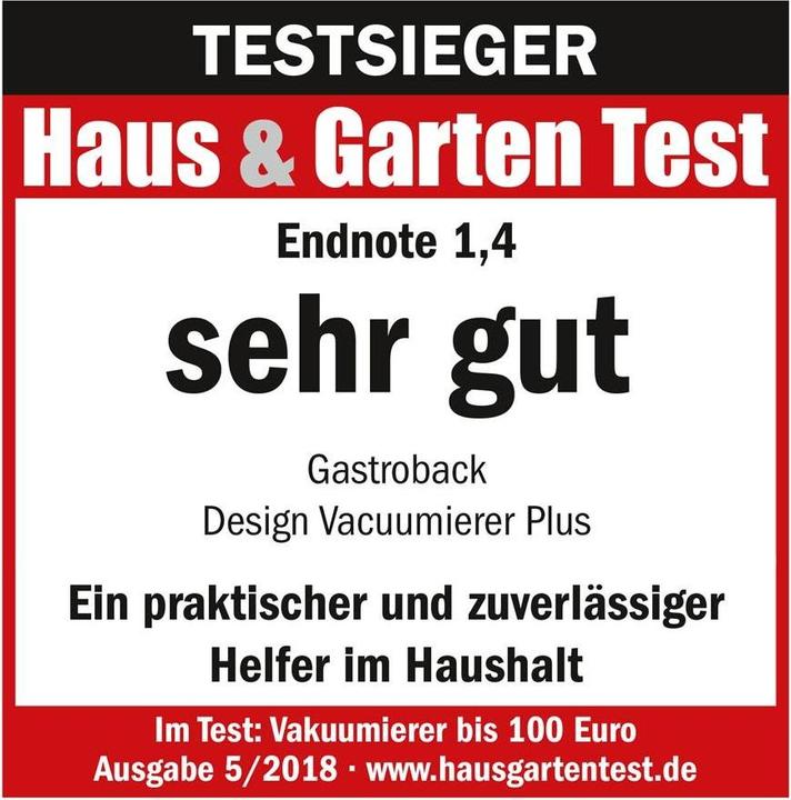 Actual product image Gastroback Design Plus
