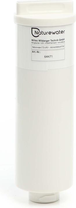 Produktbild Naturewater CTO-UF01 Aktivkohle Block 10" 254mm Wasserfilter Umkehrosmose Filter