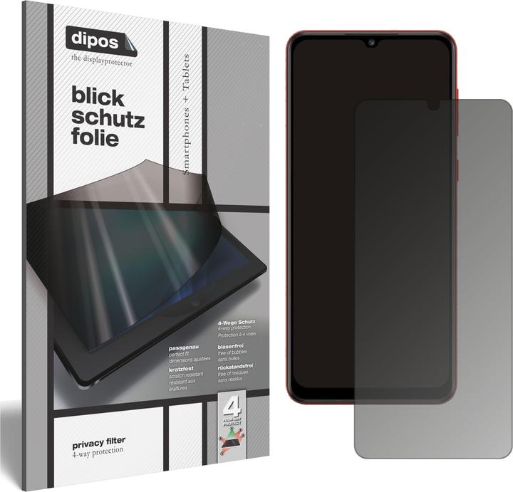 Produktbild Dipos Blickschutzfolie 4-Way Privacy (1 Stück, Samsung Galaxy M02s)