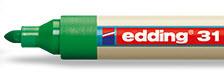 Image du produit Edding Flipchart Marker 31 (Vert, 1.50 mm, 1 x)