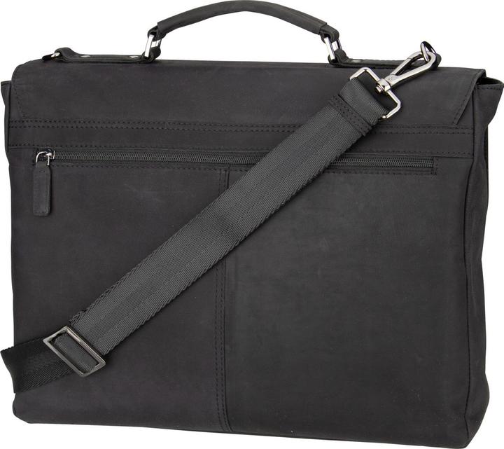 Actual product image Bugatti Briefcase Luca Briefcase With Flap (17")
