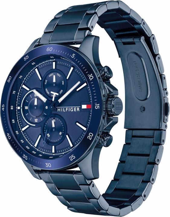 Actual product image Tommy Hilfiger Bank (Analogue wristwatch, 46 mm)