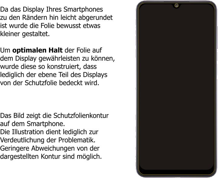 Actual product image Dipos Screen Protector Anti-Shock (2 Piece, Samsung Galaxy S21)