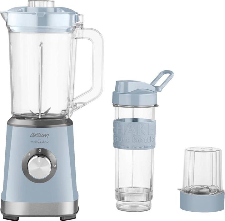 Produktbild Arzum AR1159-B Standmixer 500W Blau (500 W)