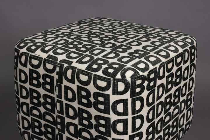 Actual product image Dutchbone Monogram Stool