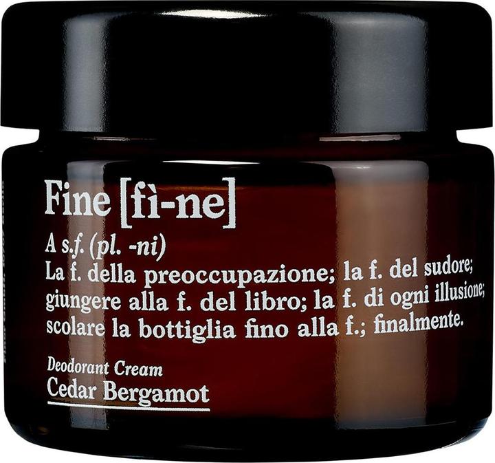[fì-ne] Cedar Bergamot (Crème)