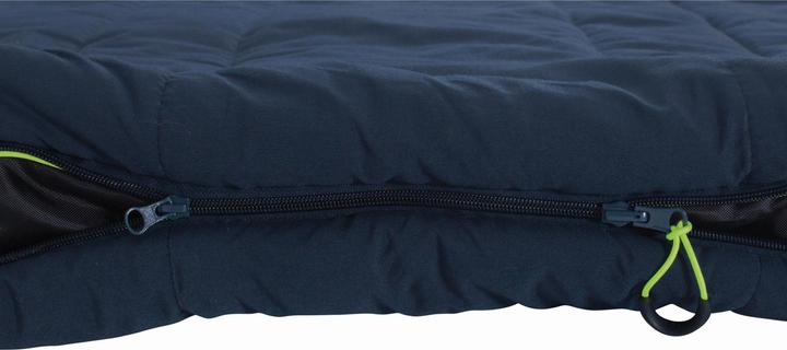 Actual product image Outwell Sleeping Bag Camper Lux "L" Caramel-Teal, Left (235 cm)