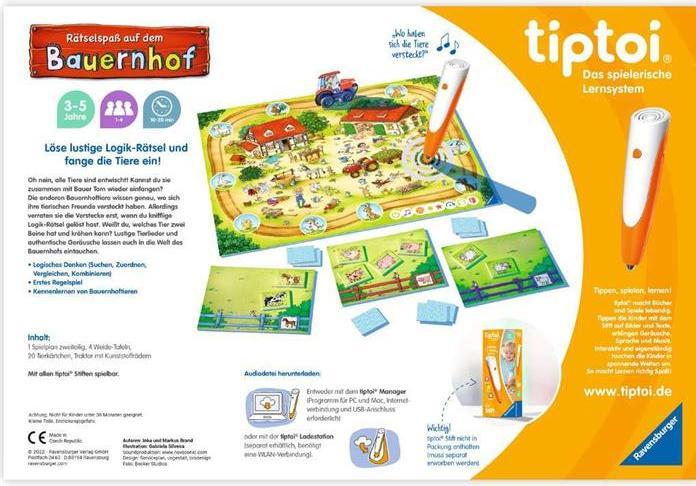 Produktbild tiptoi Rätselspass Bauernhof (Deutsch)