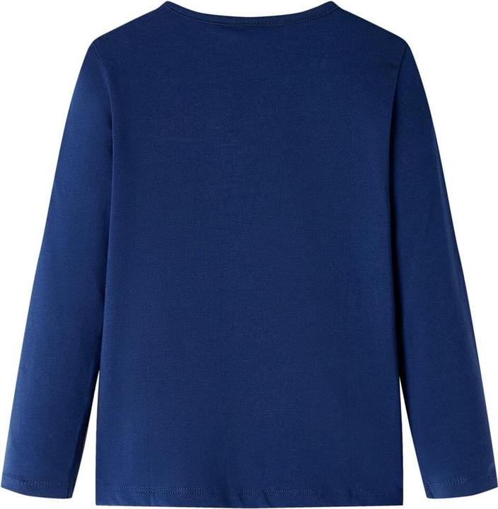 Immagine prodotto VidaXL Camicia da bambino a maniche lunghe blu navy 92,Materiale: 95 % cotone (92)
