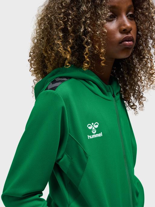 Actual product image hummel Hmlauthentic Pl Zip Hoodie Kids (128)