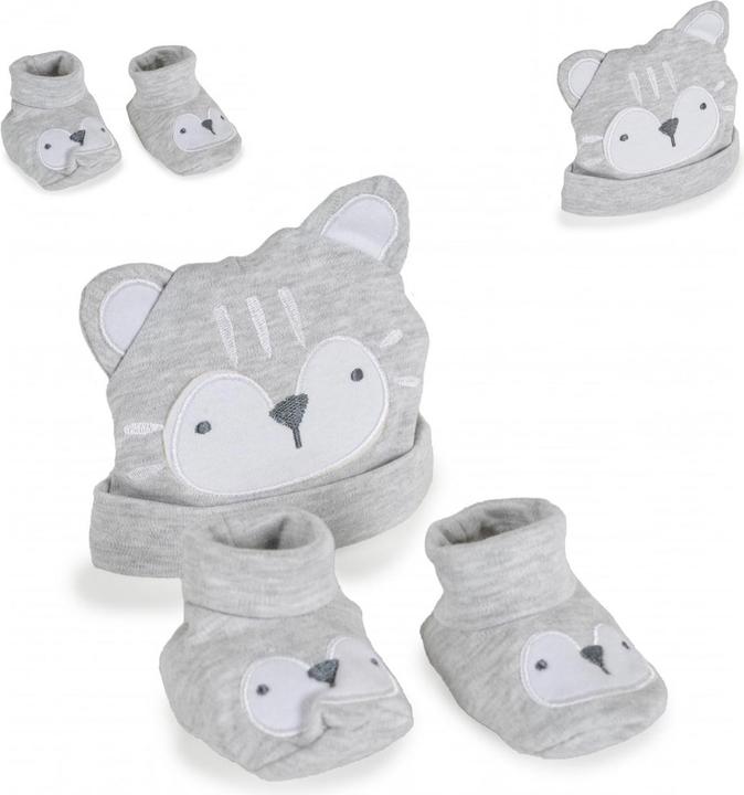 Produktbild Cangaroo Babymütze und Füsslinge Rey (L)