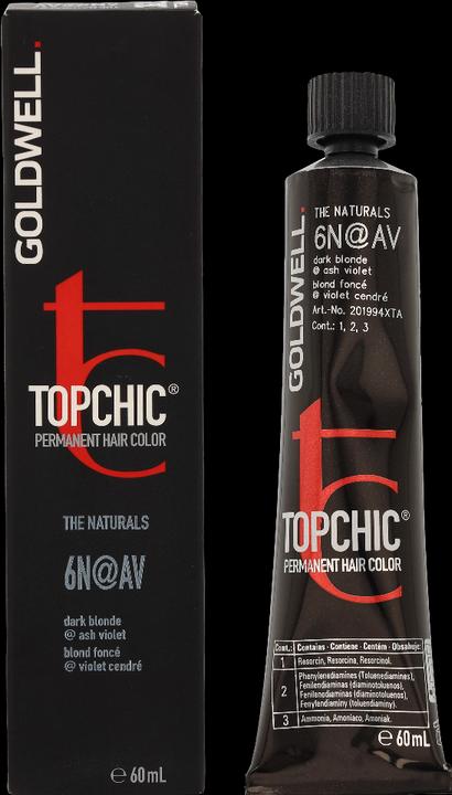 Immagine prodotto Goldwell Topchic Elumenated (6N@AV - biondo scuro cenere eluminata violetta)