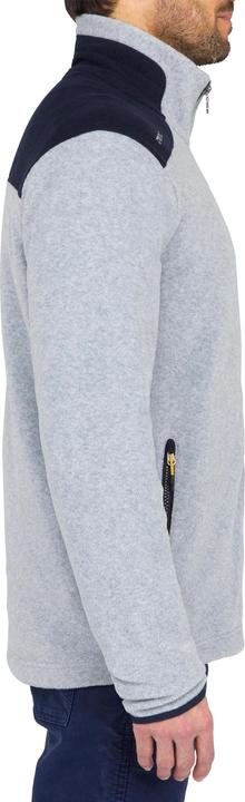 Actual product image Tribord Fleecejacke Segeln Herren warm Sailing 100 grau/marineblau (5XL)