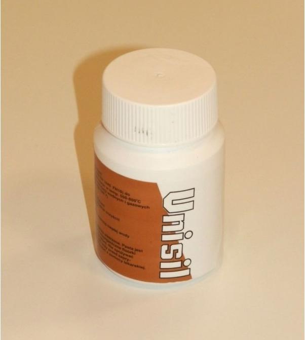 Productafbeelding Unipak UNISIL Zilver flux 100g voor hardsolderen van koperen buizen in combinatie met messing en M