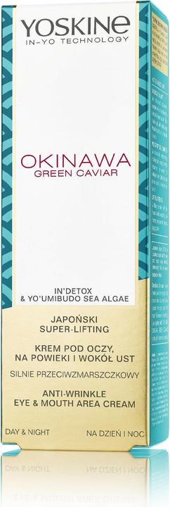 Produktbild Yoskine Okinawa Green Caviar Eye and Lip Cream 15ml (15 ml, Tag + Nacht)