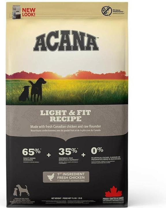 Acana Light und Fit (Adult, 1 Stk., 11400 g)