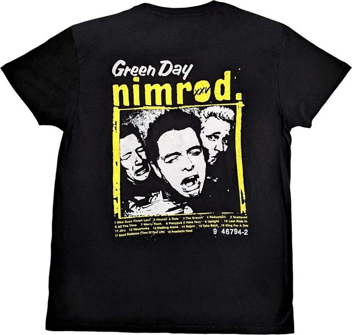 Actual product image Green Day Nimrod TShirt (S)
