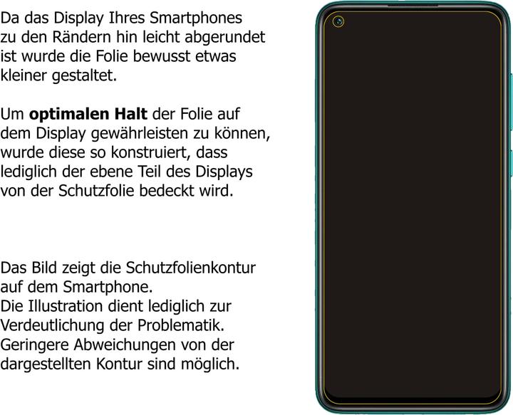 Produktbild Dipos Displayschutzfolie Antireflex (1 Stück, Xiaomi Redmi Note 9T 5G)