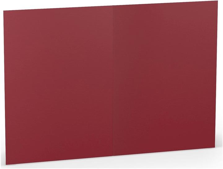 Produktbild Rössler Briefkarte B6 HD PL rosso (5 Stk.)