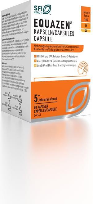 Nutritional values and ingredients Equazen IQ Equazen Capsules/Capsules/Capsule Ds 60 pcs (60 Piece, Capsules, 71 g)