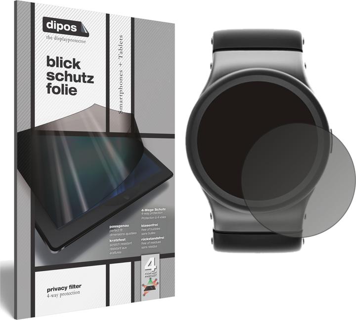 Produktbild Dipos Blickschutzfolie 4-Way Privacy (Uhr 27 mm Durchmesser)