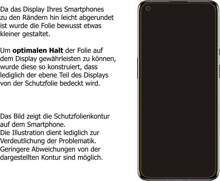 Actual product image Dipos Screen Protector Anti-Shock (1 Piece, OnePlus 9 5G)