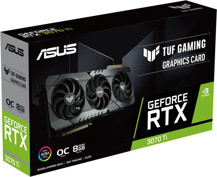 Immagine prodotto ASUS GeForce TUF Gaming RTX 3070 Ti OC Edition (8 GB)