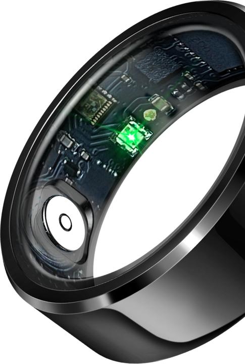 Produktbild Techmade TM-NEXA-BK10 Smartring con Charging Box Black TG 10 20.40mm (10, Schwarz)